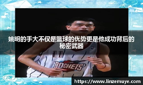 姚明的手大不仅是篮球的优势更是他成功背后的秘密武器